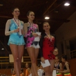 Celkov� v�sledky SV� ligy, kategorie dorostenky - 1.-2. m�sto Kl�ra Tilcerov�, 3. m�sto Lucie Va�kov�, �st� nad Labem 13. 11.