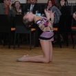 Prezentaci odd�lu gymnastiky zah�jila vystoupen� sou�asn�ch �lenek - sestava bez n��in�, Kate�ina Chlebe�kov�.