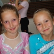 Simonka Tul�kov� (vpravo) obsadila dev�t� m�sto a �t�p�nka Met�lov� m�sto jeden�ct�, N�dher�ajs, Chomutov 12. 6.