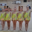 Spolen skladba nadj nejmladch A (zleva Anna Milerov, Tereza Havlkov, Aneta Hajn, Ella Rollov, Barbora Suchardov), Oblastn pebor, Jablonec nad Nisou 15. 11. 2015