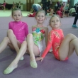 Nad�je nejmlad�� SC 80 Chomutov (zleva) Monika Trejbalov�, Nat�lie Hanzl�kov�, Oleksandra Yuza, Golden Prague Spring Cup, 17.4.2016