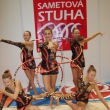 Sametov� stuha SKP Brno 17.10. - 5. m�sto spole�n� skladba nad�j� star��ch - Kate�ina Jura�kov�, Monika Charv�tov�, Aneta �erm�kov�; dole - Tereza �i�kov�, Aneta Wottawov�