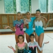 (stoj�c� zleva) Tereza �korpilov�, Tereza Doksansk�, Aneta Bal�ov� (dole) Jana ��astn� a Zuzana N�methov�