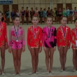 Jablonec (13.11.) 2. kategorie - 2. m�sto na oblastn�m p�eboru (Ann Bernasov�, Zuzana Bechy�ov�, Nicole Ammerov�, Nela Gothov�, Tereza Hyblerov�, Karol�na Vostatkov�)
