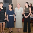 Vyhlášení významných osobností oddílu moderní gymnastiky: (zleva) Eva Bachroňová, Blanka Doležalová, Věra Nedbálková a Drahoslava Hihlánová